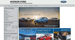 Desktop Screenshot of hodsonford.co.uk